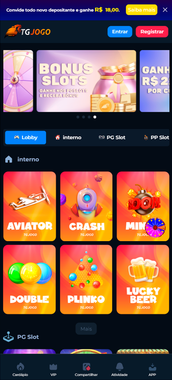 OOOPG: Slots PG e Cassino Online